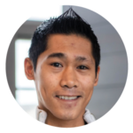 Alltru member Bradley, a young Asian man with short black hair