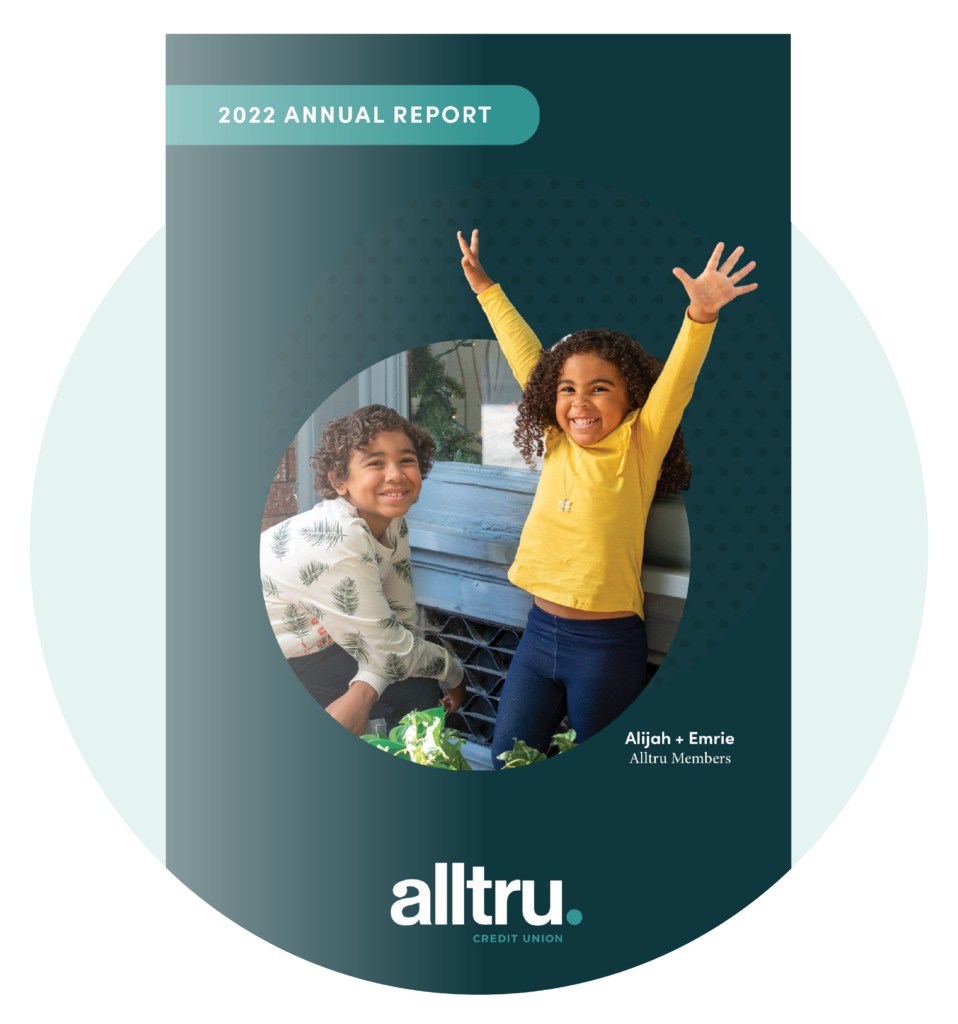 Front Cover of 2022 Alltru Credit Union Annual Report