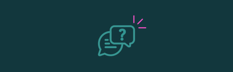 Icons of two overlapping chat boxes
