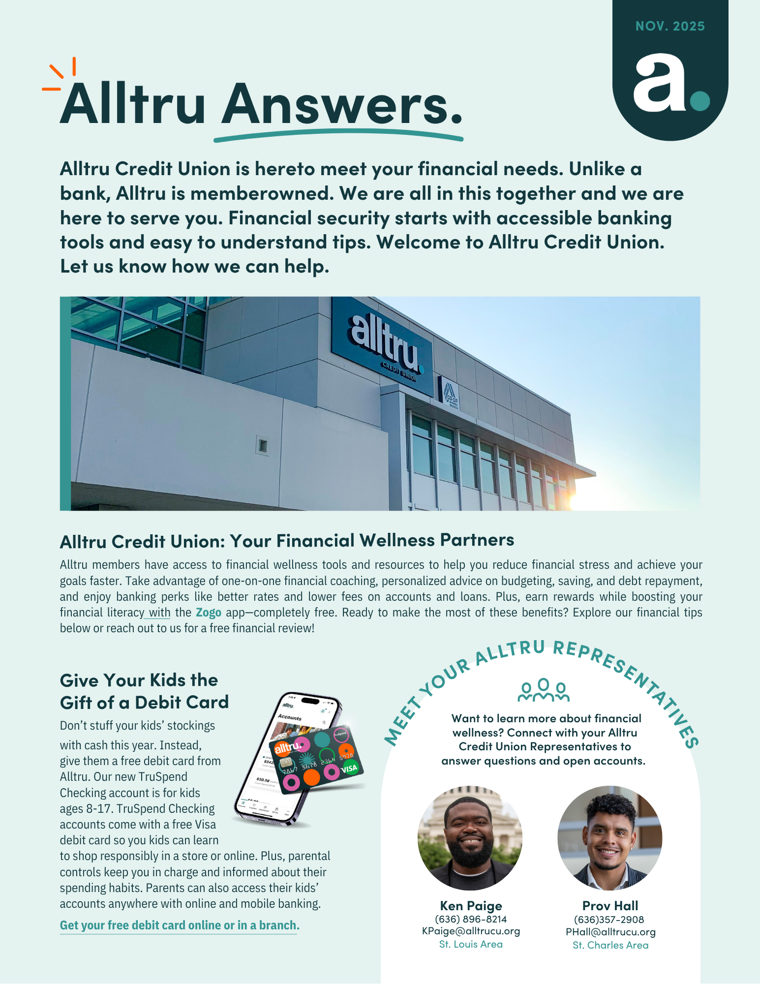 Alltru Answers Page 1 November 2025