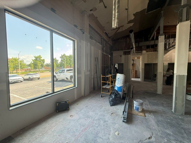 Downtown Market Street construction photo